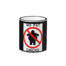 No fat chick mug
