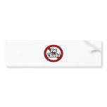 No Fat Chicks Bumper Sticker