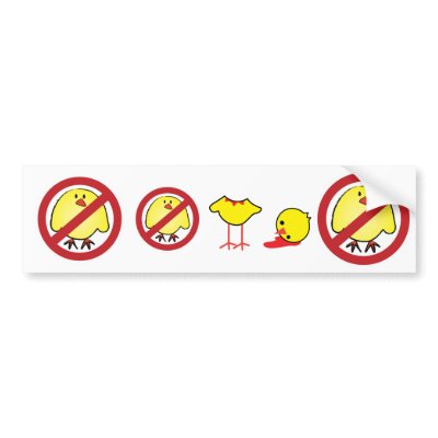 No Fat Chicks Bumper Stickers by spacedust No Fat Chicks