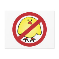 No Fat Chicks! postcards