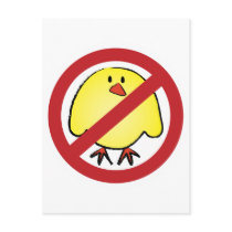 No Fat Chicks! postcards