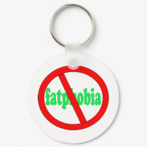 No fatphobia keychains by JeanC_PurpleDucky No fatphobia keychains