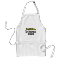 No Fear...Bartender Is Here aprons by Bartender_Shirts No Fear...Bartender Is Here aprons