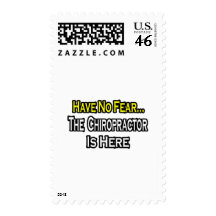 No Fear...Chiropractor Stamp
