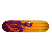 No Fear Custom Skate Board