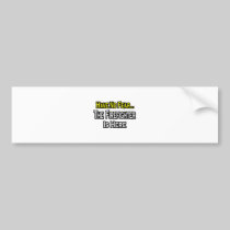 No Fear...Firefighter Bumper Sticker