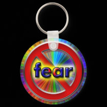 No Fear Keychain