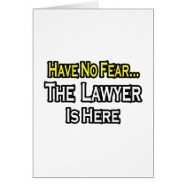 No Fear...Lawyer cards