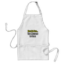 No Fear...Mexican Is Here aprons