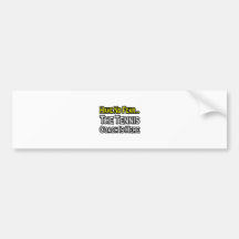 No Fear...Tennis Coach Bumper Sticker