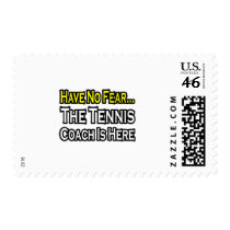 No Fear...Tennis Coach postage by tenniscoachshirts No Fear...Tennis Coach postage