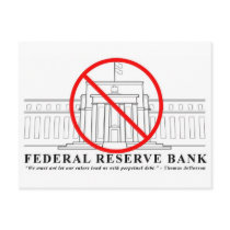 No Federal Reserve postcard by Patriot_Resistance No Federal Reserve postcard