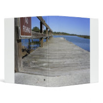 No Fishing 3 Ring Binder