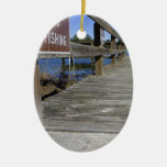 No Fishing Christmas Tree Ornaments