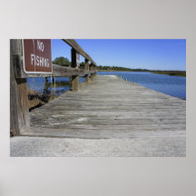 No Fishing Poster
