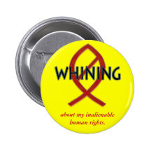 No Fishy Whining Pin