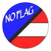 No Flag Sticker