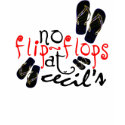 No flip-flops at Cecil's t-shirts by valeriomckennitt No flip-flops at Cecil's t-shirts