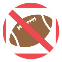 no football stickers