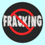 NO FRACKING! End Fracking stickers
