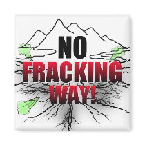 No Fracking Magnet