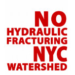 No Fracking NYC Watershed Women's Dark T Tee Shirts