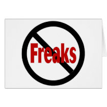 No Freaks cards