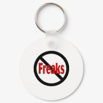 No Freaks keychains