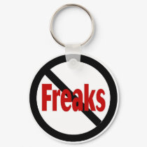 No Freaks keychains