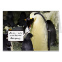 No Free Lunch Penguin cards