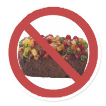 no fruitcake stickers by TheGrinchsCloset no fruitcake stickers