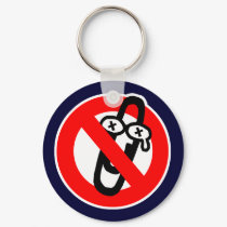 No fuckin' cute assistants allowed! keychains