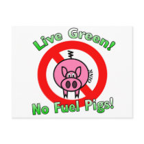 No Fuel Pigs postcards by holidaytime No Fuel Pigs postcards