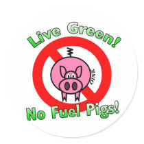 No Fuel Pigs stickers by holidaytime No Fuel Pigs stickers