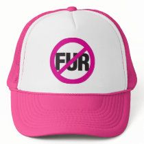 NO FUR hats by TheAnimalLiberator NO FUR hats