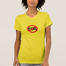 NO FUR! TEE SHIRT