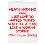 No Fury Like A Woman Scorned Greeting Cards