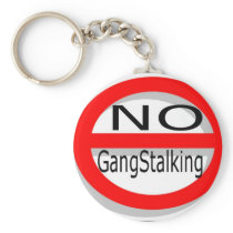 No Gangstalking Key Chain