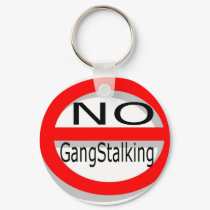 No Gangstalking keychains