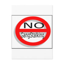 No Gangstalking postcards by gangstalking No Gangstalking postcards