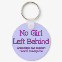 No Girl Left Behind keychains by clarachandler No Girl Left Behind keychains