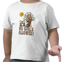 No Girl's Allowed Toddler T-shirt