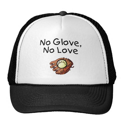 No Glove, No Love Mesh Hats