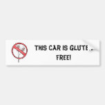 No gluten/Wheat Free! Bumper Stickers
