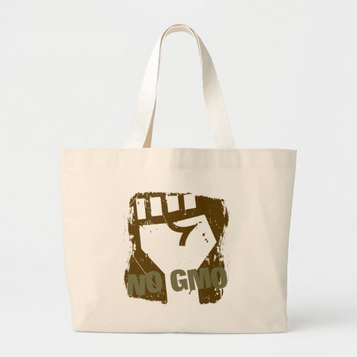 NO GMO Fist Canvas Bags