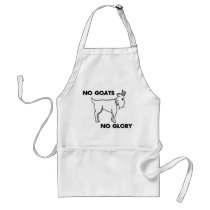 No Goats No Glory aprons