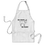 No Goats No Glory aprons