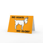 No Goats No Glory