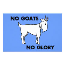 No Goats No Glory Stationery Design