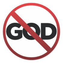 No God Stickers